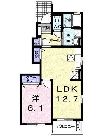 アクテュエルの物件間取画像